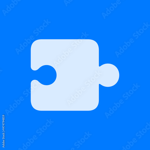 Puzzle Piece Extension Filled