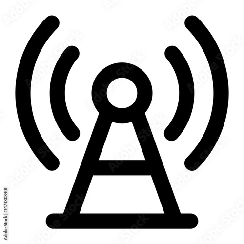 antena icon for illustration