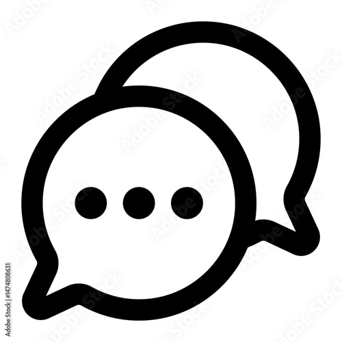 chat icon for illustration