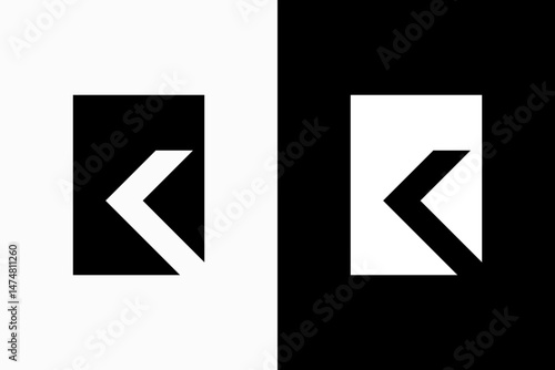 Letter K Vector Logo Premium 
