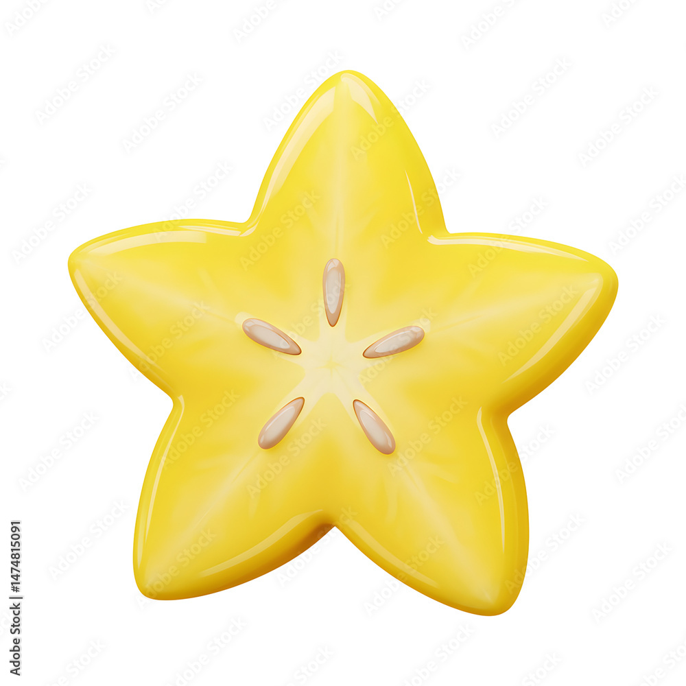 Realistic Starfruit Realistic Starfruit