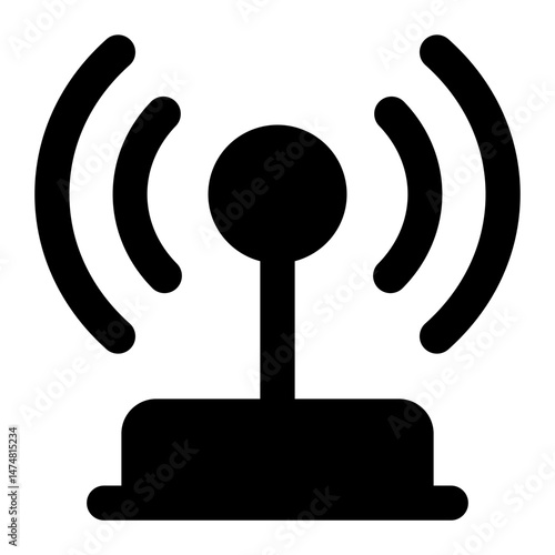 antena icon for illustration