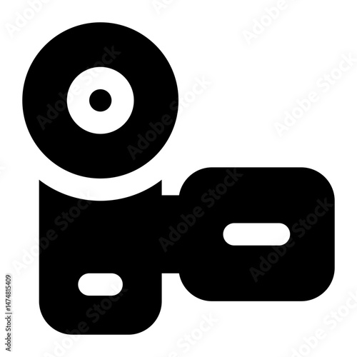 cam corder icon for illustration