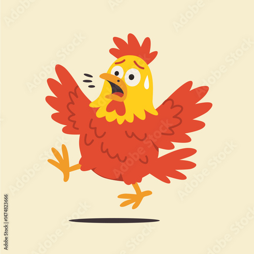 chicken shocked scared.eps