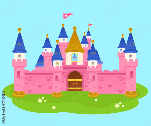 pink castle