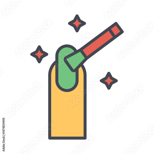 Manicure Vector Icon