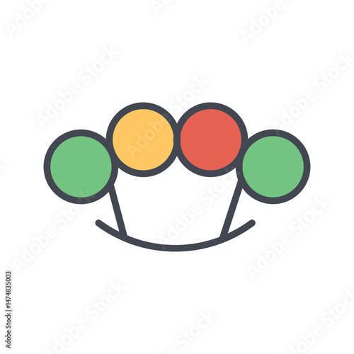 Knuckle Duster Vector Icon