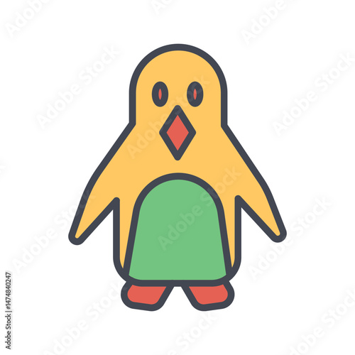 Penguin Vector Icon