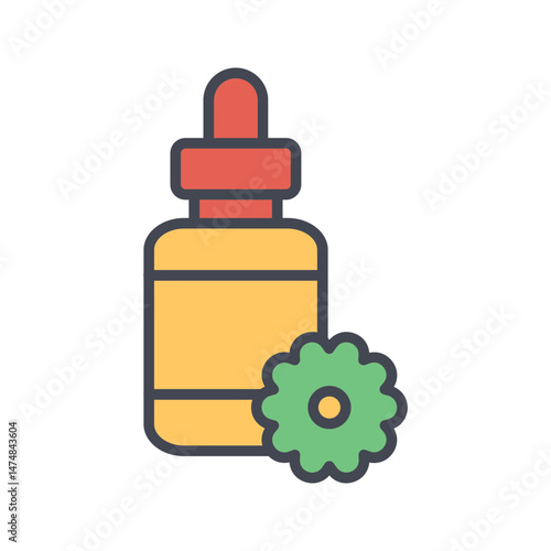 Essential Oils Vector Icon