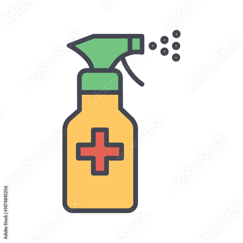 Disinfectant Vector Icon