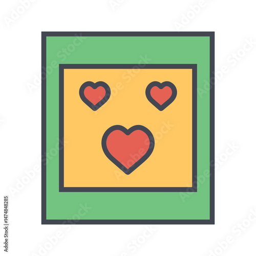 Love Story Vector Icon