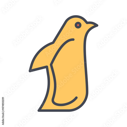 Penguin Vector Icon