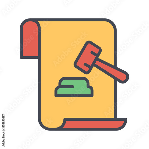 Legal Aid Vector Icon