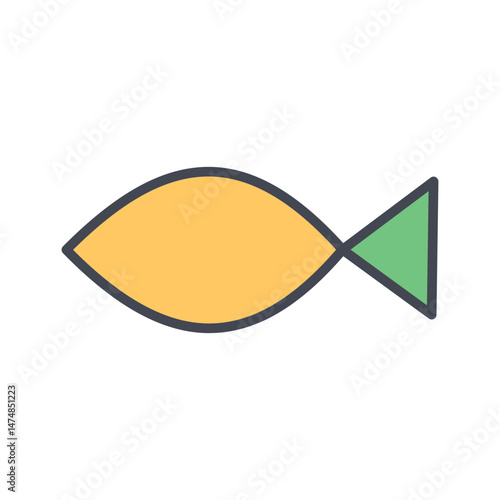 Blue Tang Vector Icon