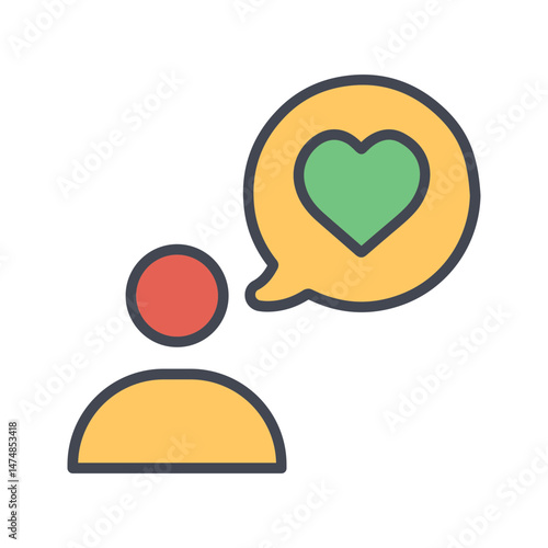 Love Confession Vector Icon