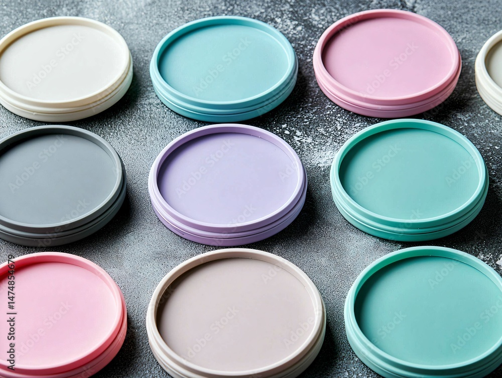 Pastel Coasters Pastel Coasters