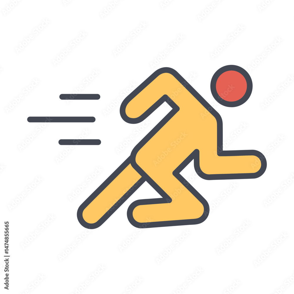 Shopping Rush Vector Icon Shopping Rush Vector Icon