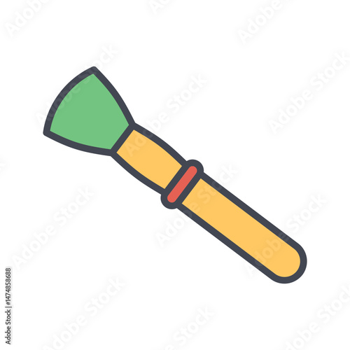 Beauty Brush Vector Icon
