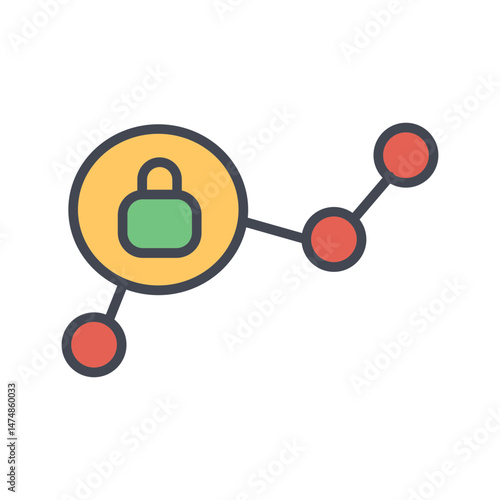 Security Checkpoint Vector Icon