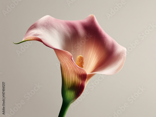 pink lily flower