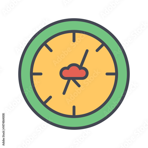 Weather Watch Vector Icon