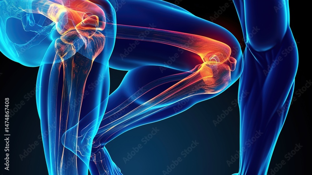 Naklejka premium Muscle Soreness: Understanding the Causes, Remedies, and Recovery Processes