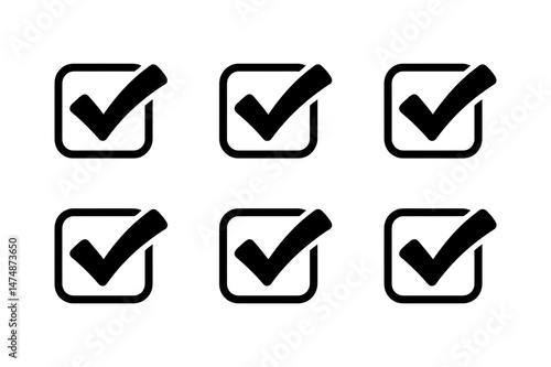 Check mark box vector graphic symbol design icon Free Download Check mark box vector graphic symbol design icon - GFXLoad