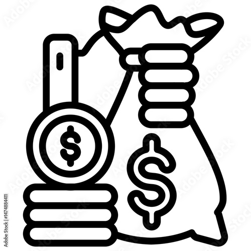 Money Bag Icon
