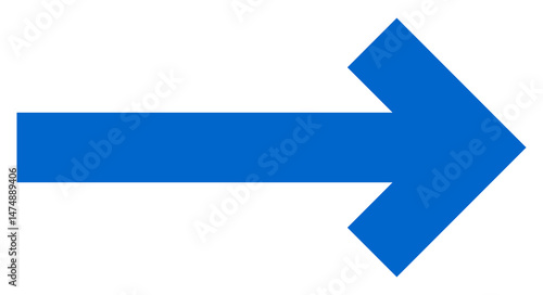 Free Download Blue right arrow png symbol. Clean vector graphic for direction, navigation, process flow, or UI elements. Useful for web, apps, signs, and presentations. - GFXLoad