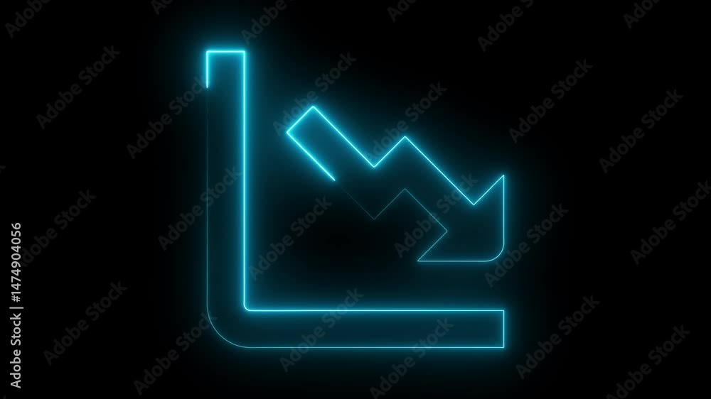Animated down Business graph icon designed with down arrow. Finance, Business Info graphic animation, Bar down graph animated. Financial business Loss ... Animated down Business graph icon designed with down arrow. Finance, Business Info graphic animation, Bar down graph animated. Financial business Loss ...