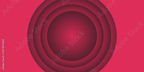 red gradient  round circle abstract backgound