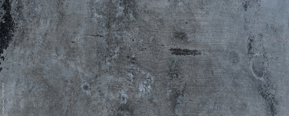 Fototapeta premium Close-up of a floor surface with aged mold and concrete texture
