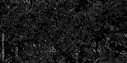 Abstract texture resembling an organic network or microscopic biological pattern. Neural or cellular appearance, suggestive of electron microscope neural pathways, or topographic microstructures.