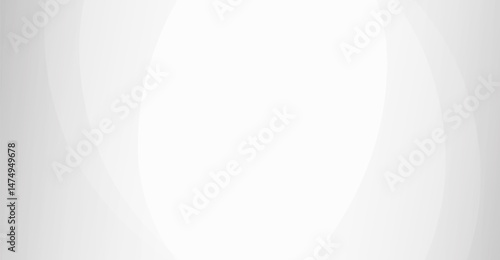 Subtle Gray Gradient Curves Background, Minimalist Design with Elegant Soft Shadows, Light Texture for Modern Digital Presentations and Clean Website Templates