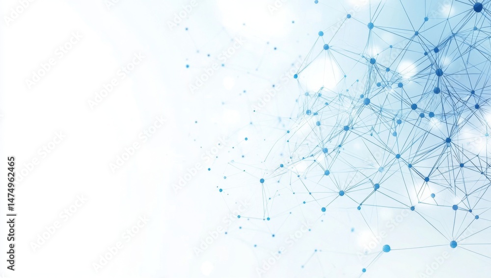 Obraz premium Abstract network graphic design (1)
