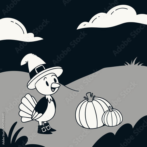 thanksgiving coloring page for kids