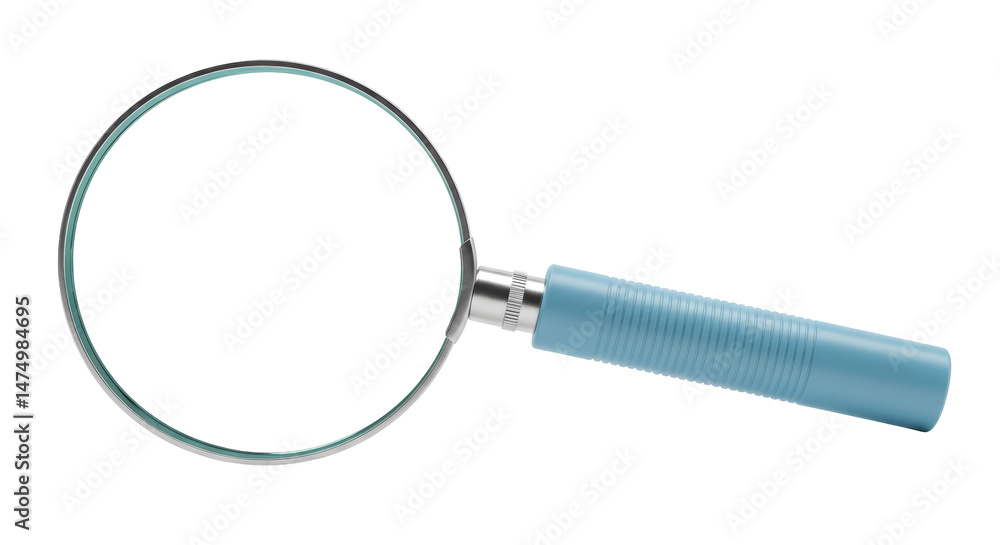 Isolated Magnifying Glass Isolated Magnifying Glass