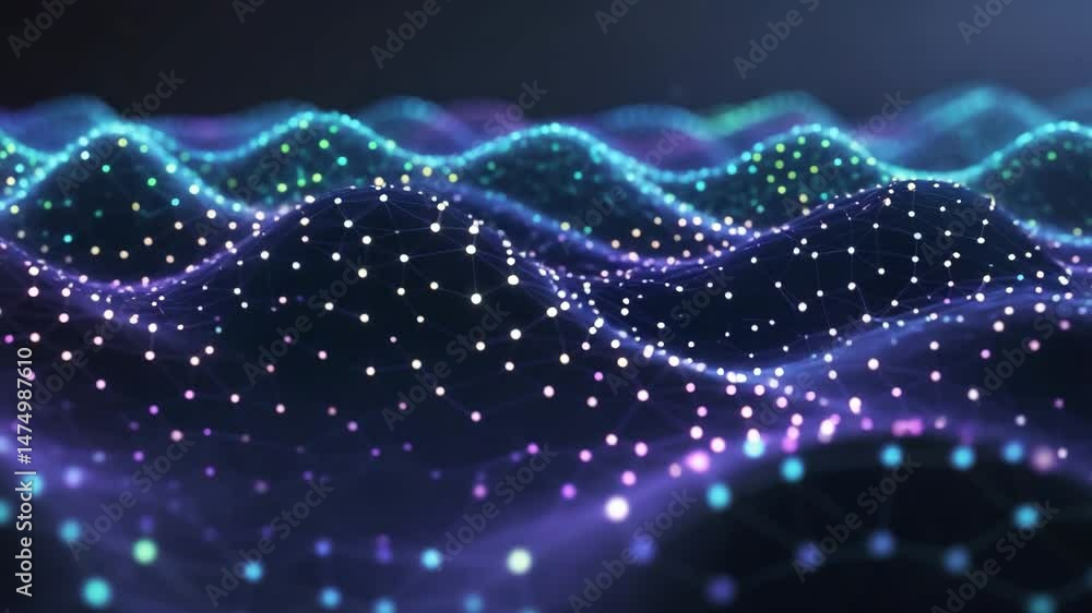 Polygonal abstract background featuring Plexus concept art and connection dots Polygonal abstract background featuring Plexus concept art and connection dots