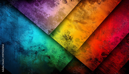 modern and colorful background with grungy texture