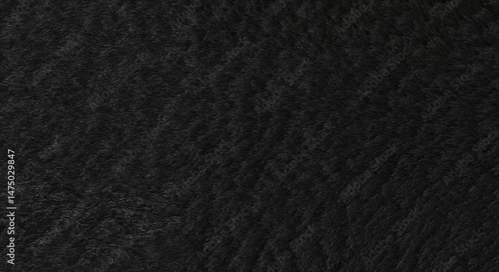 Fototapeta premium Textured black surface with subtle waves 
