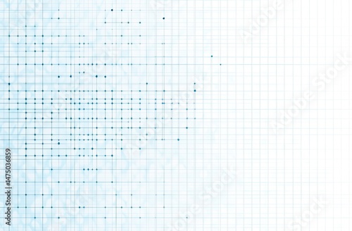 Light-blue grid pattern with scattered dots.  A subtle, almost transparent, grid pattern is overlaid with a scattering of small, dark dots. 