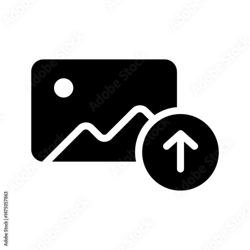 Pictures, photos, jpg files. Mountains and sun landscapes. Picture in frame. picture add icon. picture download icon. picture delete icon