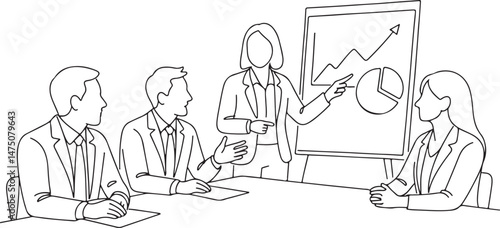 Board of Directors Discussing Profits