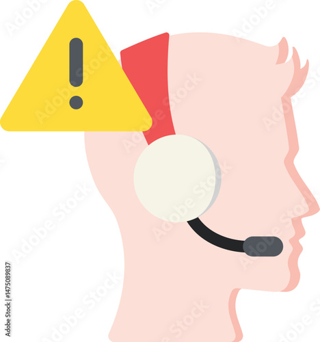 Hotline Flat Icon