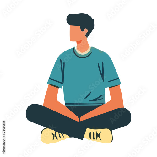 man character vector art six