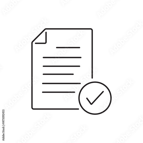 Procurement management and strategy concept editable stroke outline icons