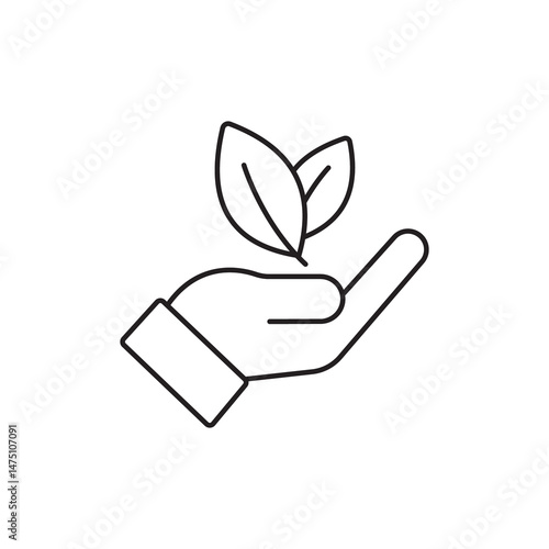 Ecology and environment line icon. Environment, sustainability, nature, recycle, renewable energy, eco-friendly, forest, wind power, green symbol and more.