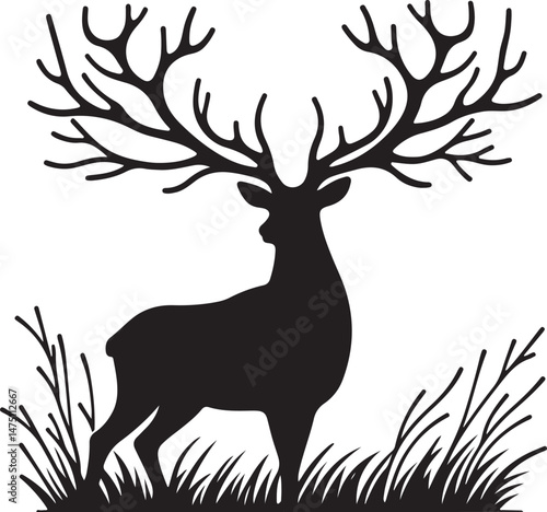 Deer vector