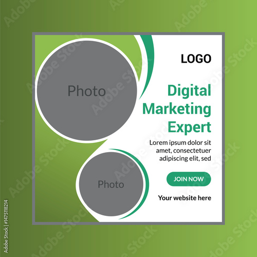 Digital Marketing Expert Social Media Post Design