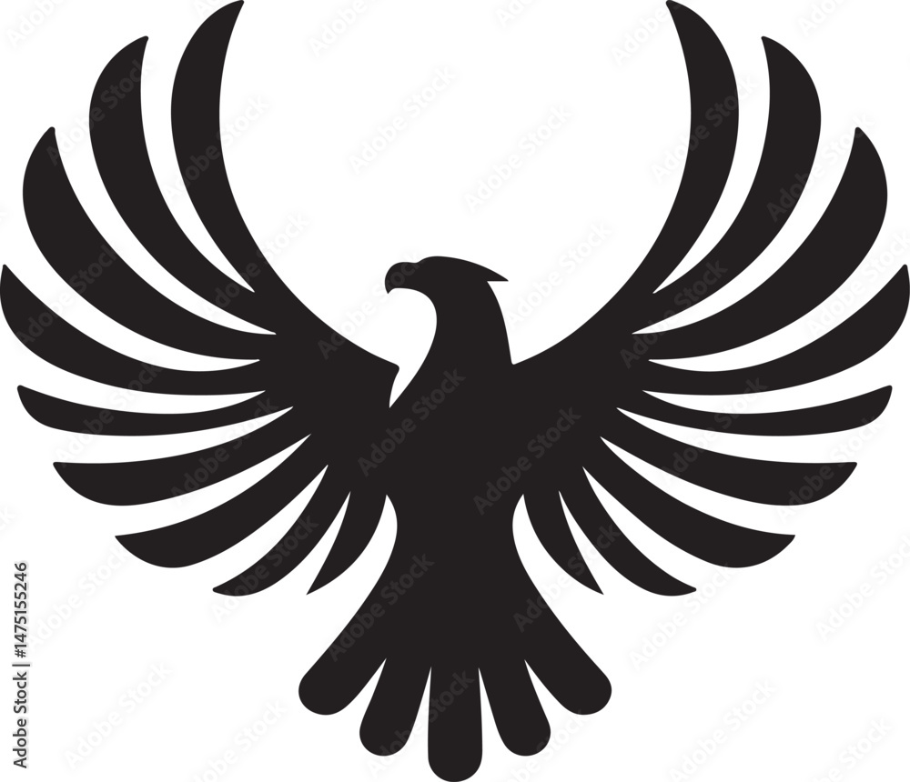 Obraz premium Eagle silhouette